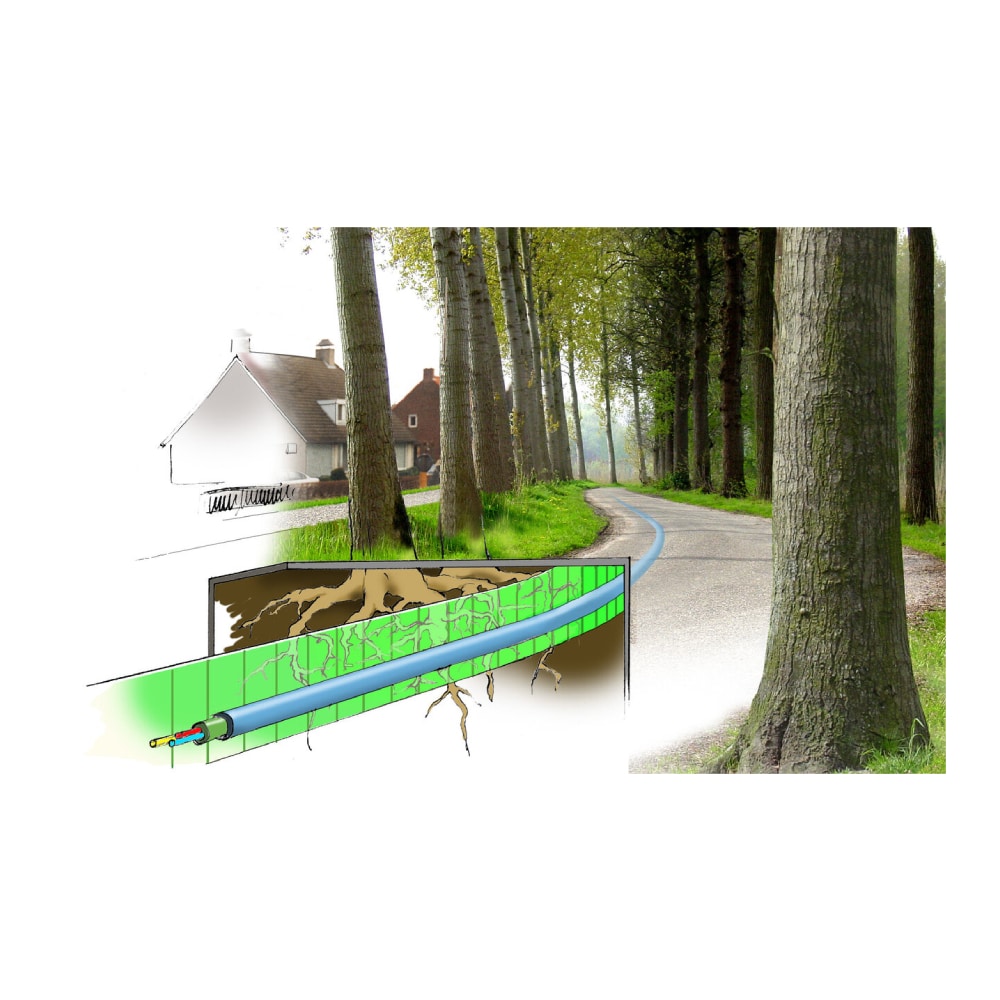 Wortelgeleidingsplaten TRG hoek- schuifpaneel 48-85cm - Afbeelding 3