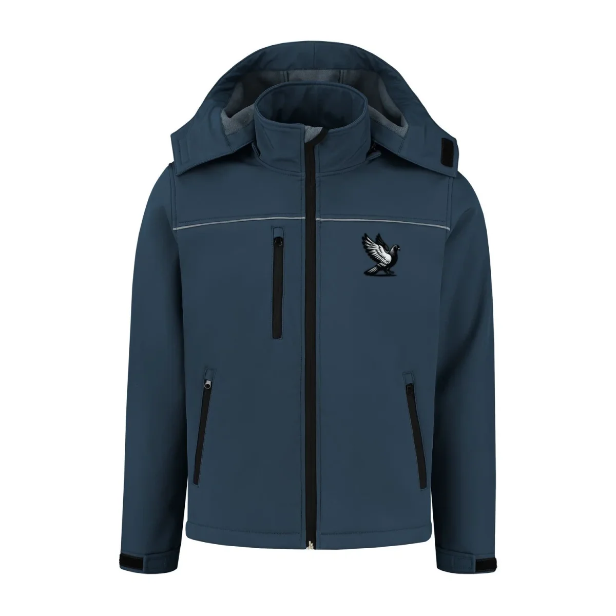DSK Classic Softshell Jas Heren - Winddicht & Waterafstotend - Afbeelding 2