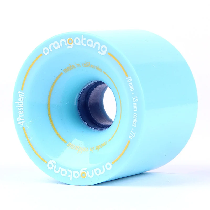 4President longboard wielen (set van 4) Blauw