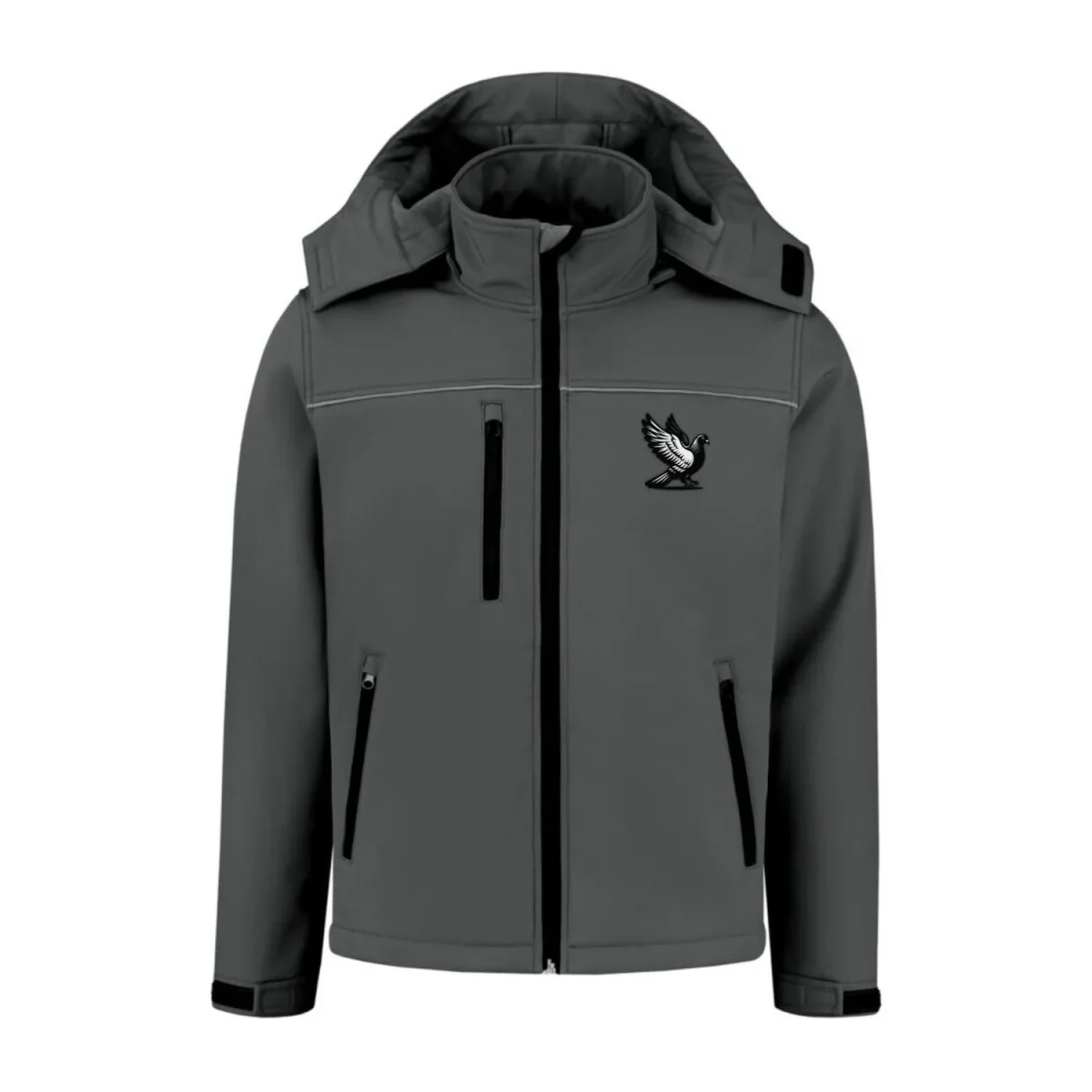 DSK Classic Softshell Jas Heren - Winddicht & Waterafstotend - Afbeelding 4