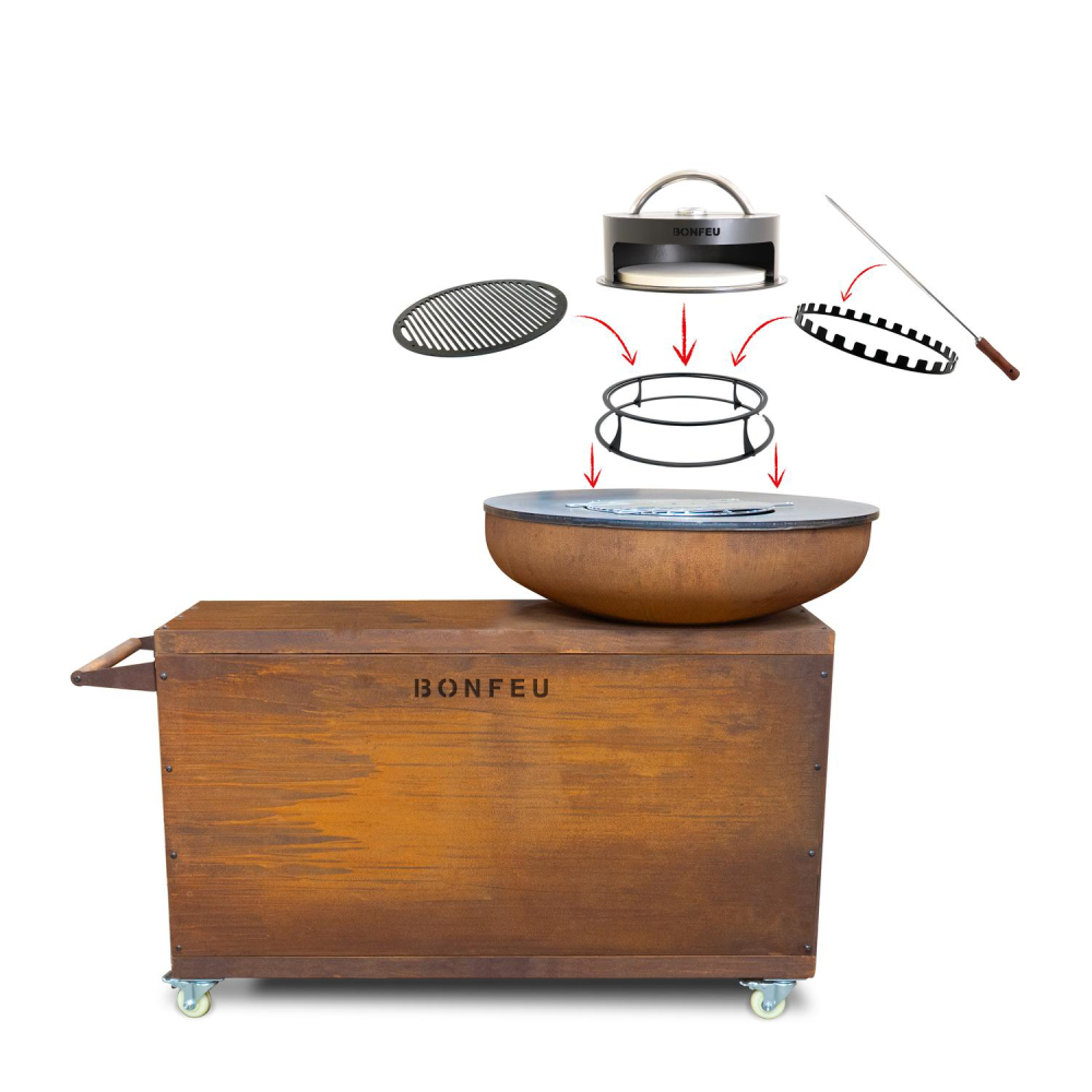 BonFeu BonBiza Island XL met Barbecue