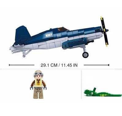 Sluban WWII F4U Fighter - Afbeelding 4